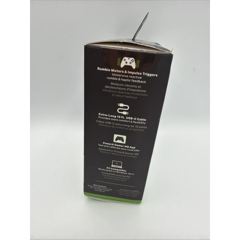 PowerA Enhanced Wired Controller for Xbox One‎ Series X/S - Black Box Damage